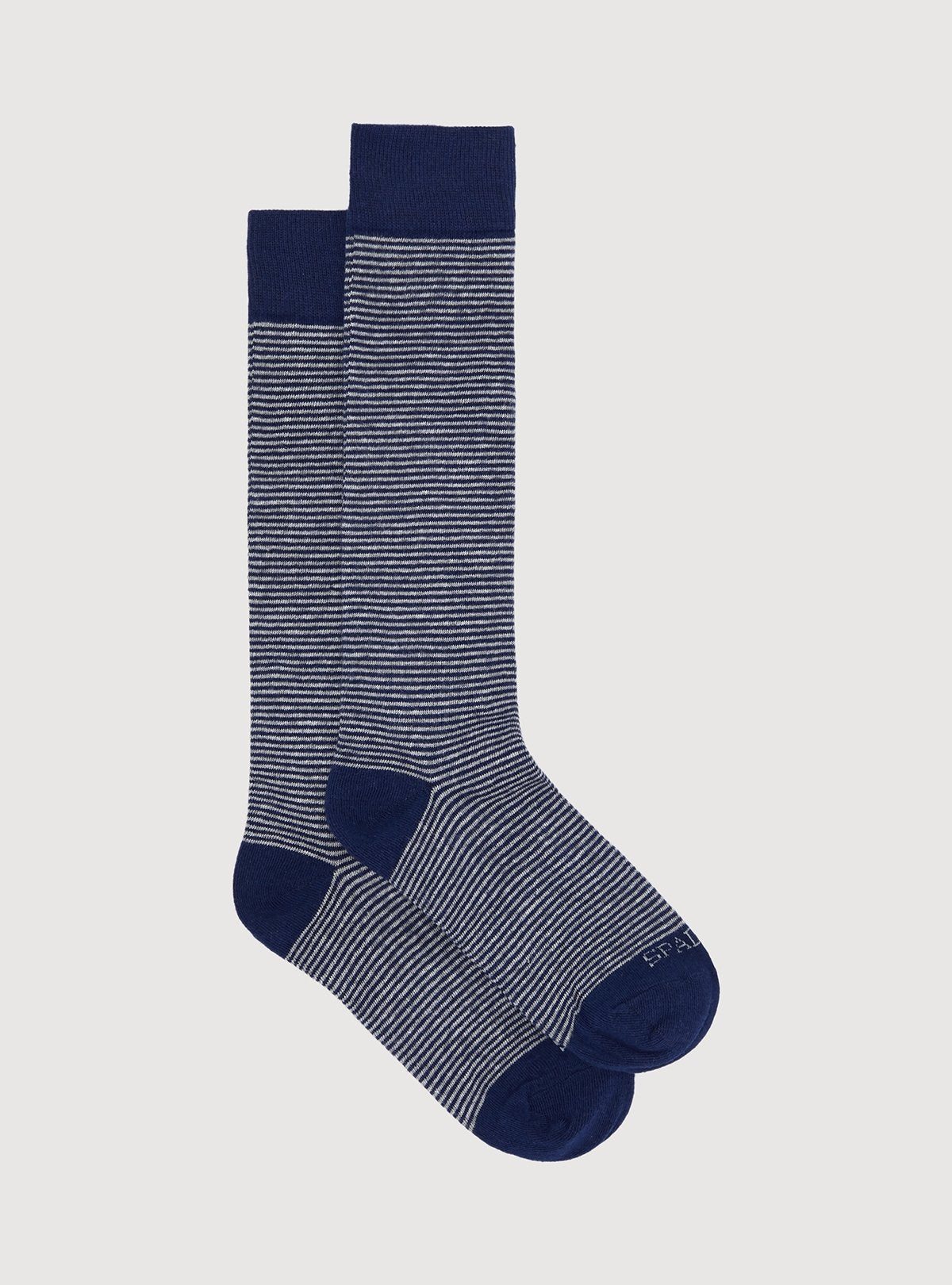 Chaussette à rayures étroites