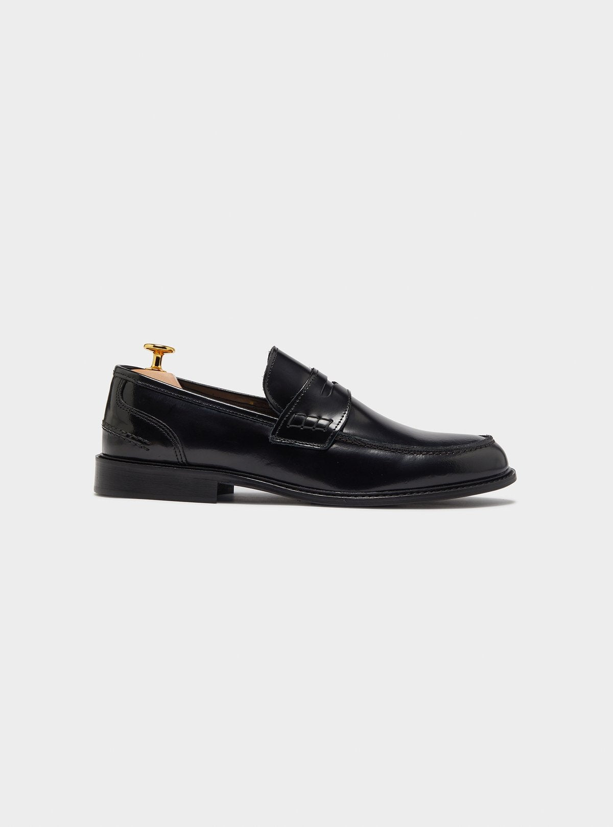 Mocassin 100% cuir brillant