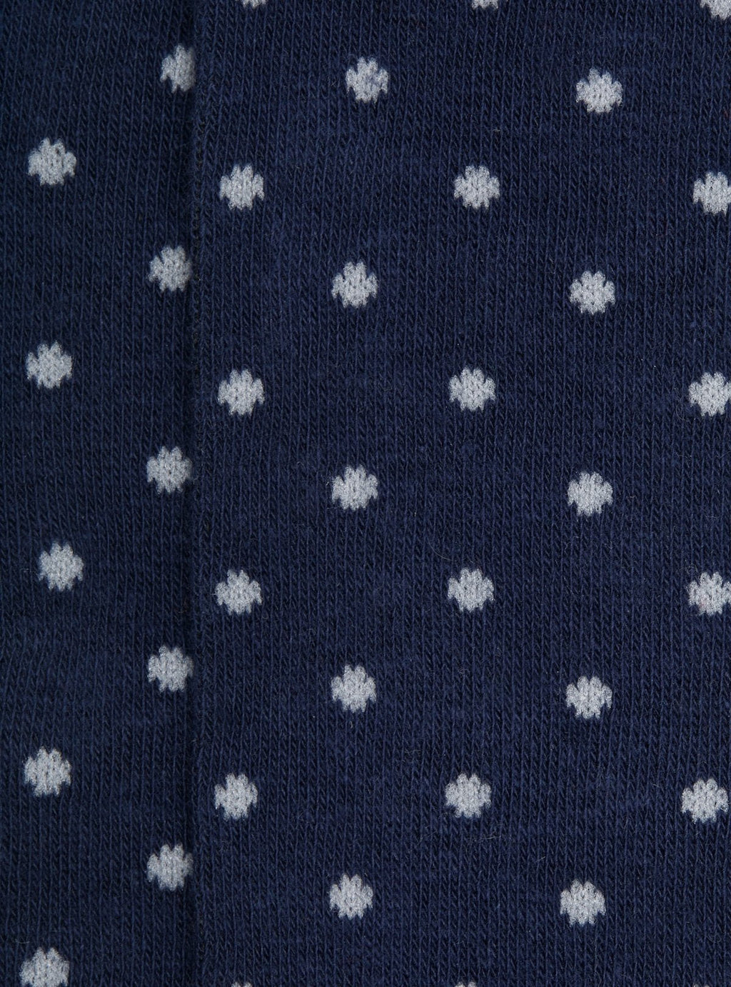 Chaussette longue à pois
