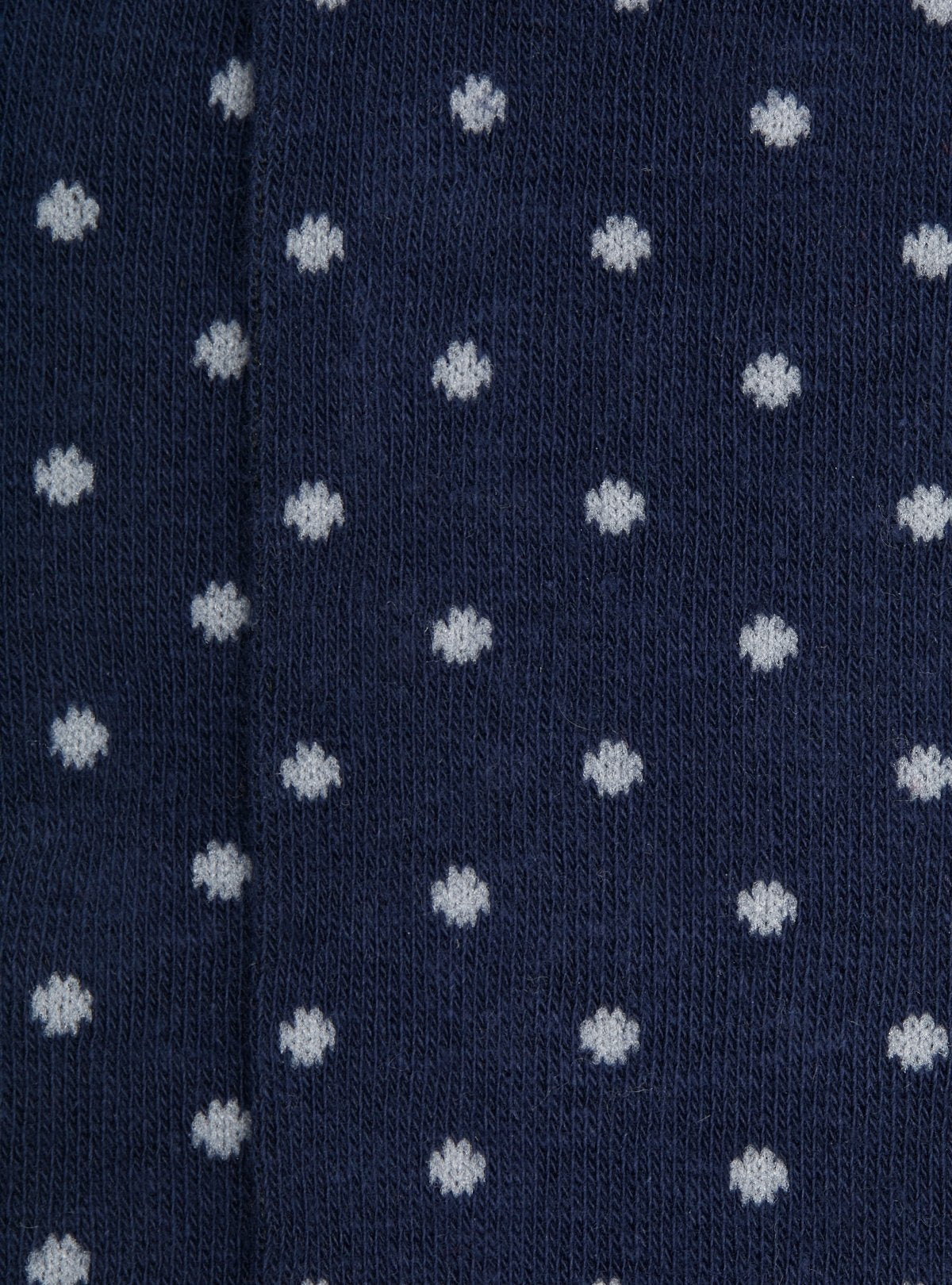 Chaussette longue à pois