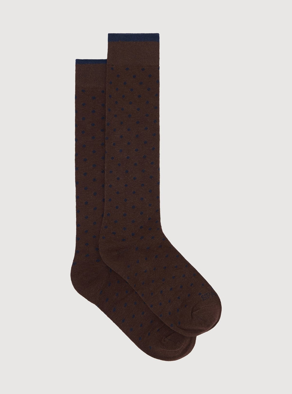 Chaussette longue à pois
