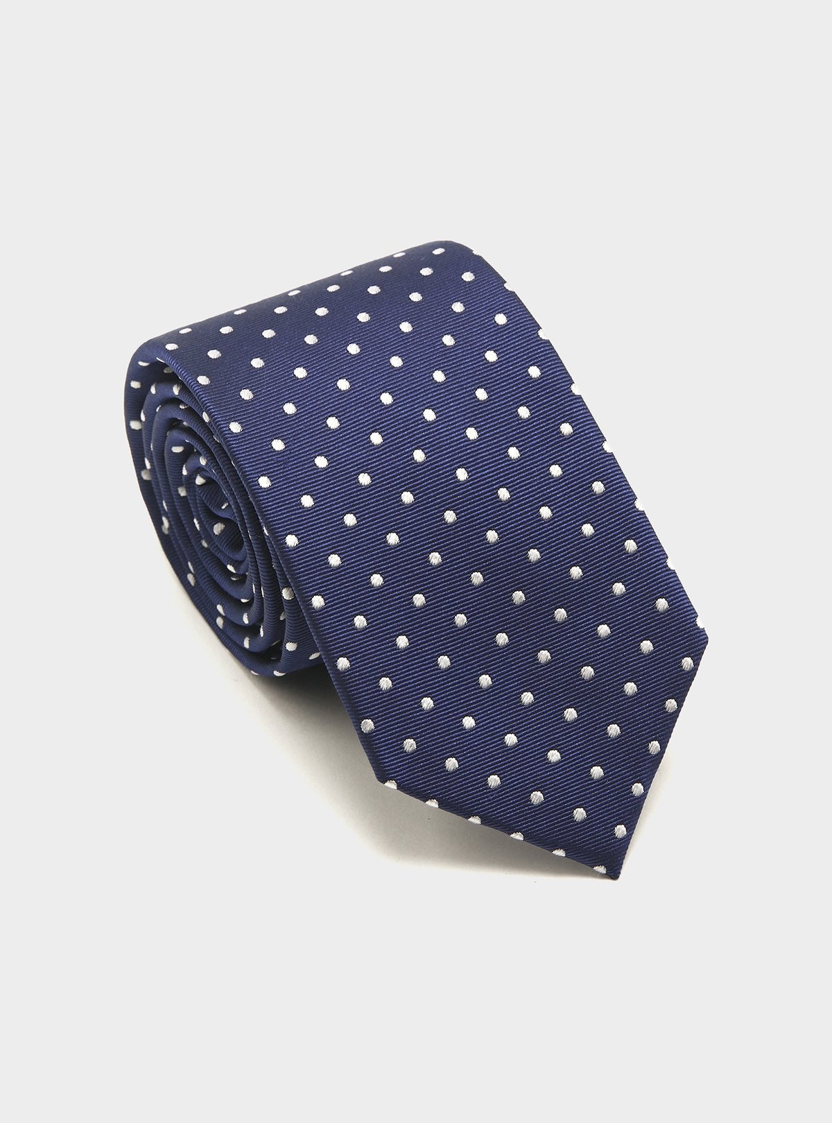 Cravate à motifs 100% soie