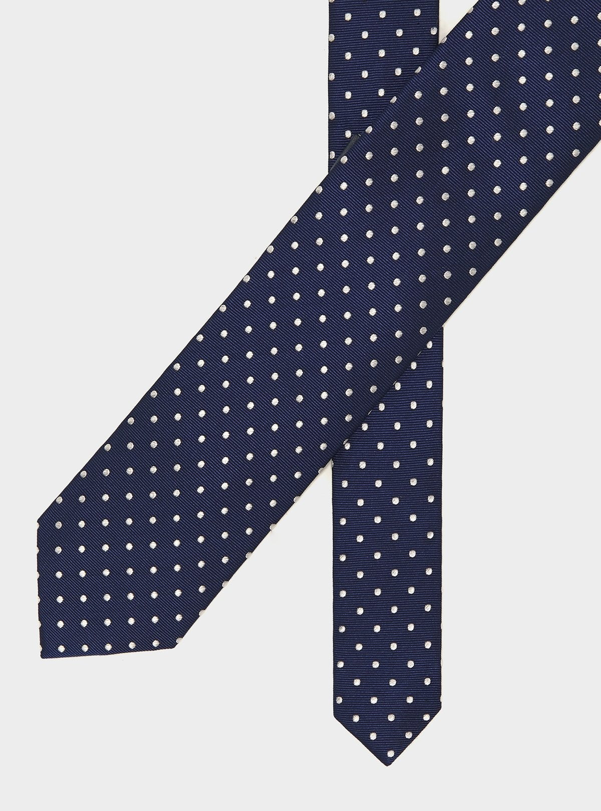 Cravate à motifs 100% soie
