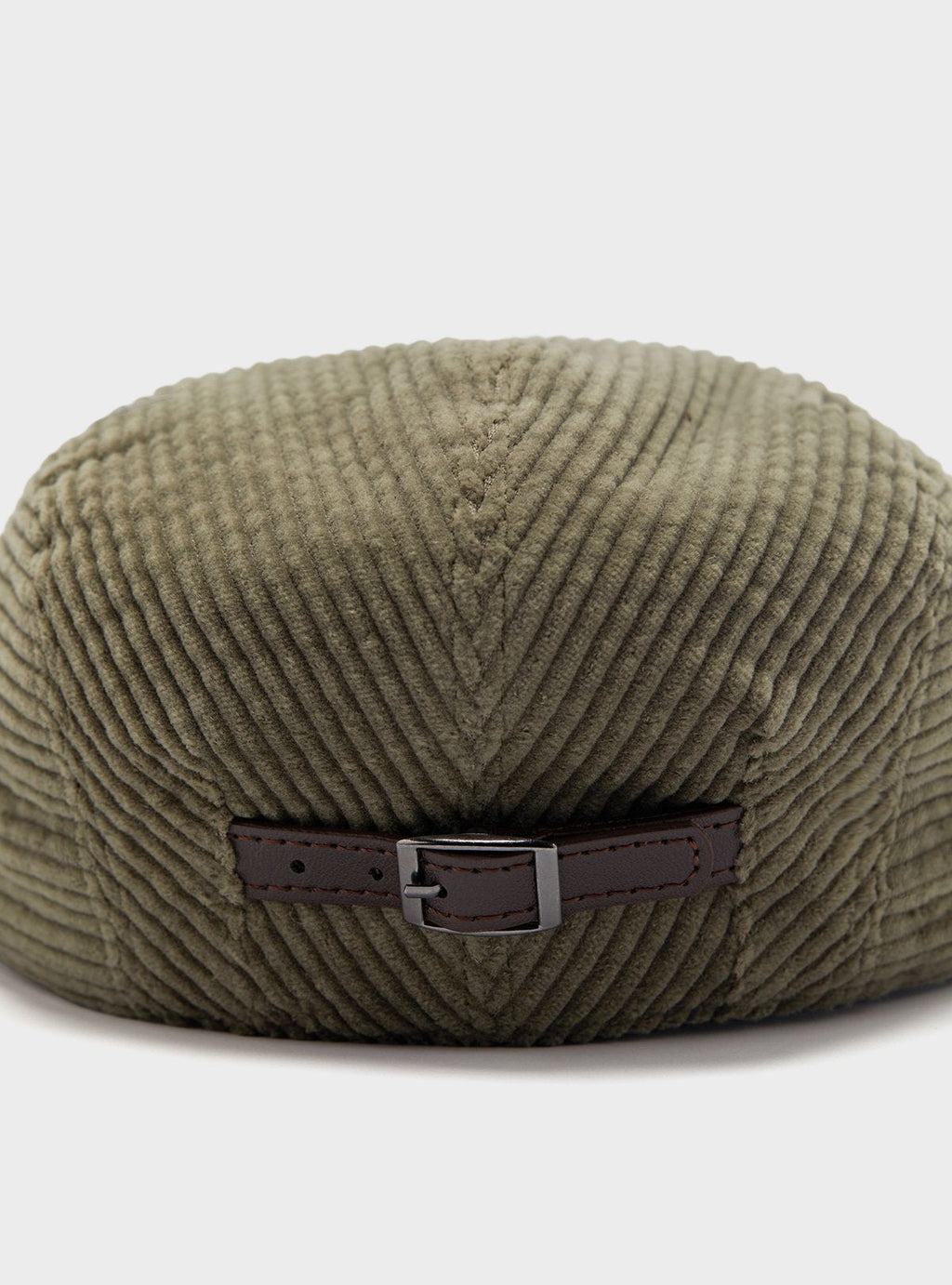 Casquette en velours côtelé