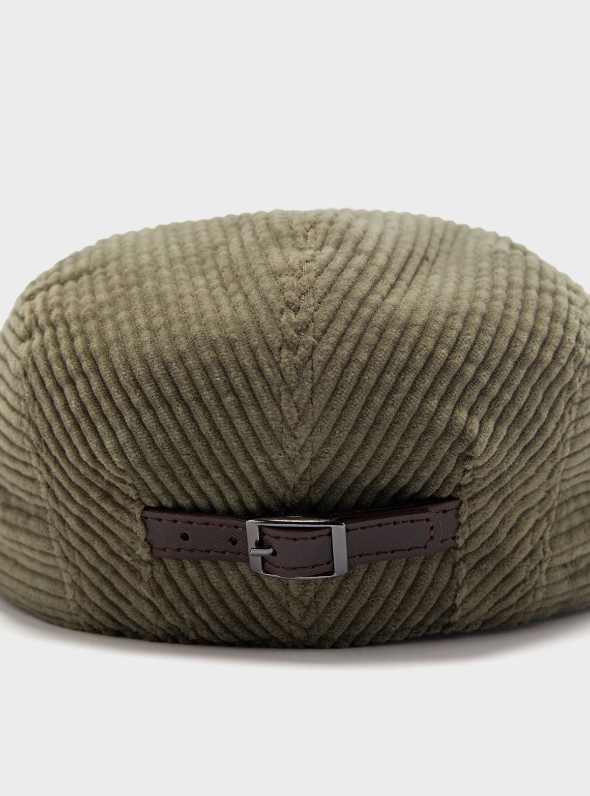 Casquette en velours côtelé