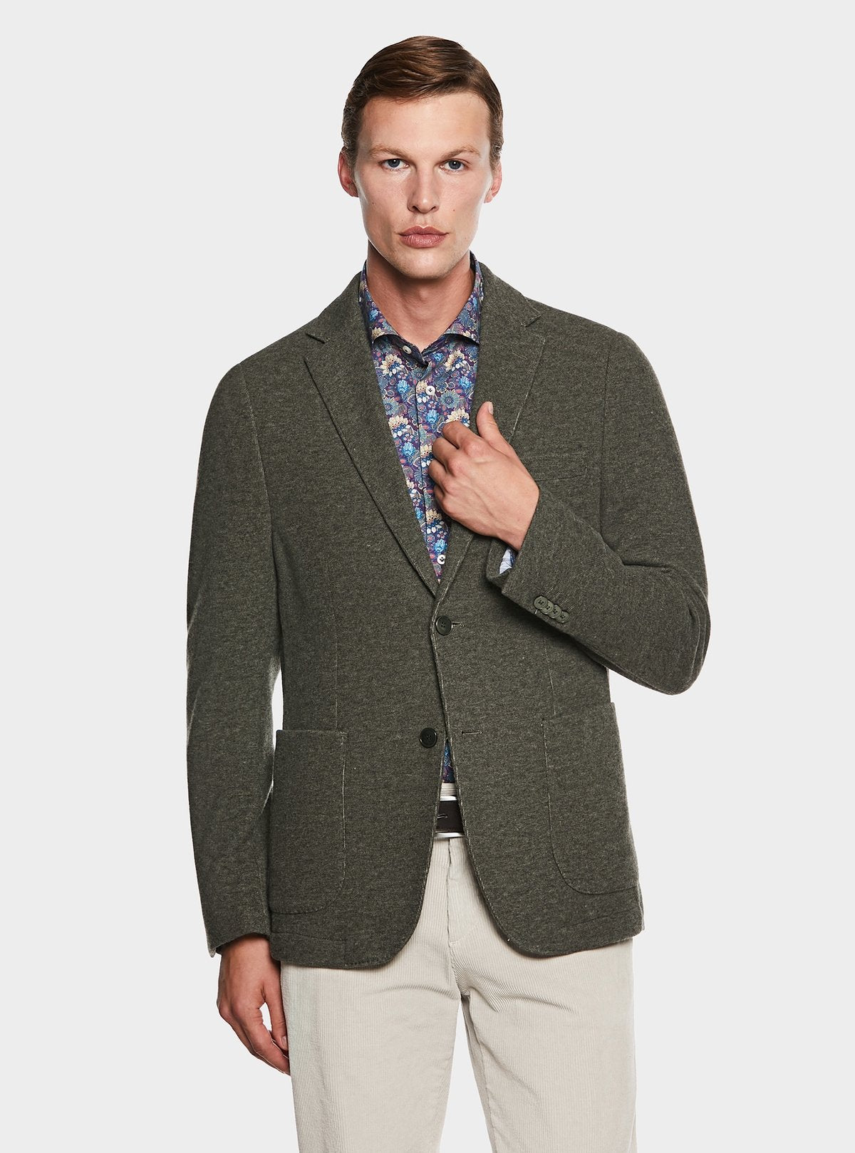 Veste tricotée en laine