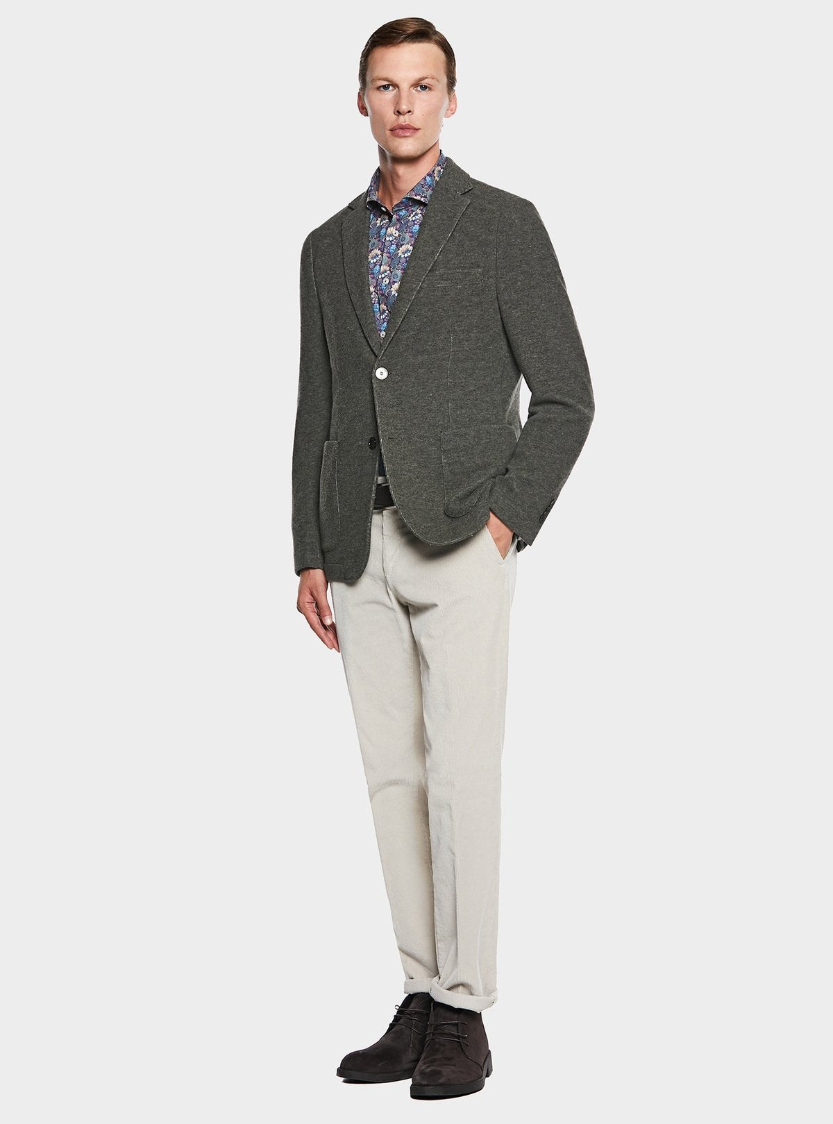 Veste tricotée en laine