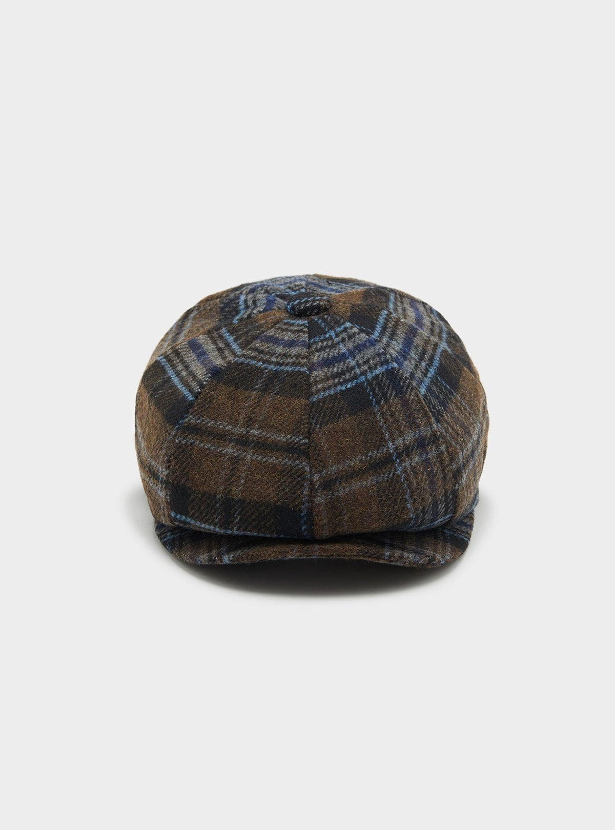 Casquette en laine Motif Prince de Galles