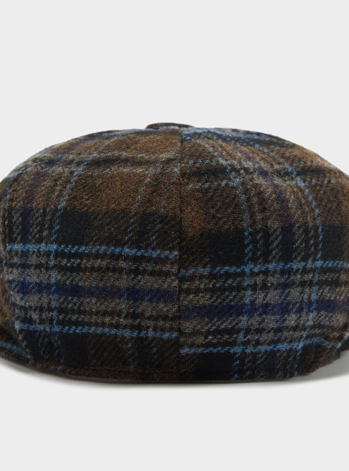 Casquette en laine Motif Prince de Galles