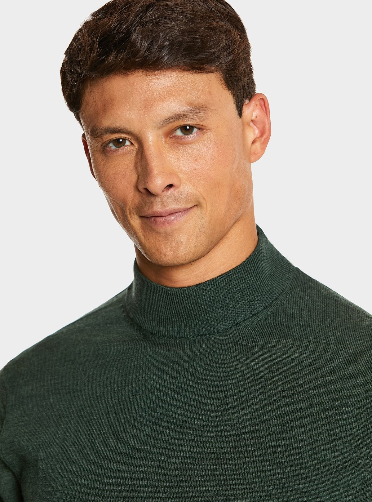 Pull col roulé en pure laine mérinos