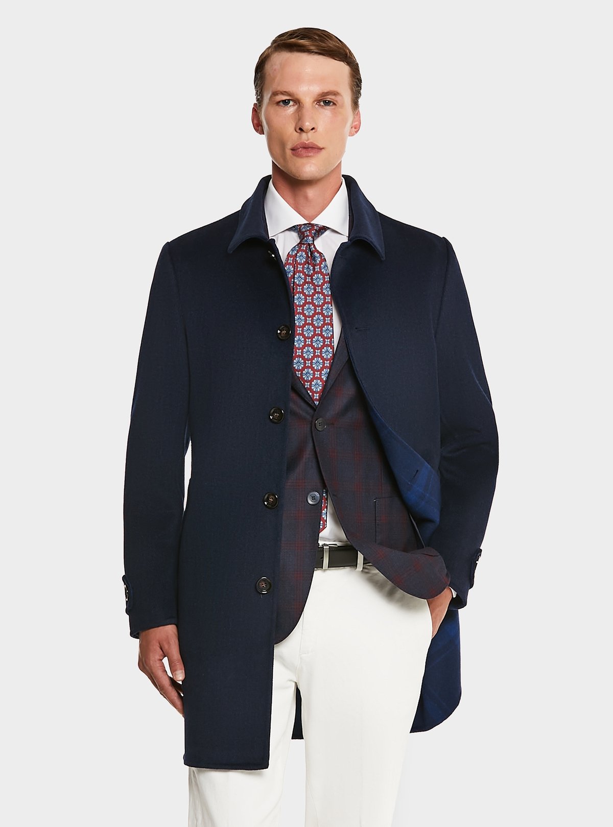 Manteau à chevrons