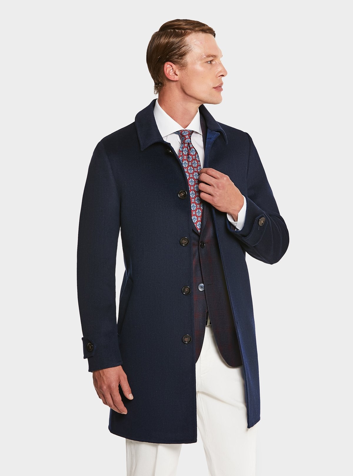 Manteau à chevrons
