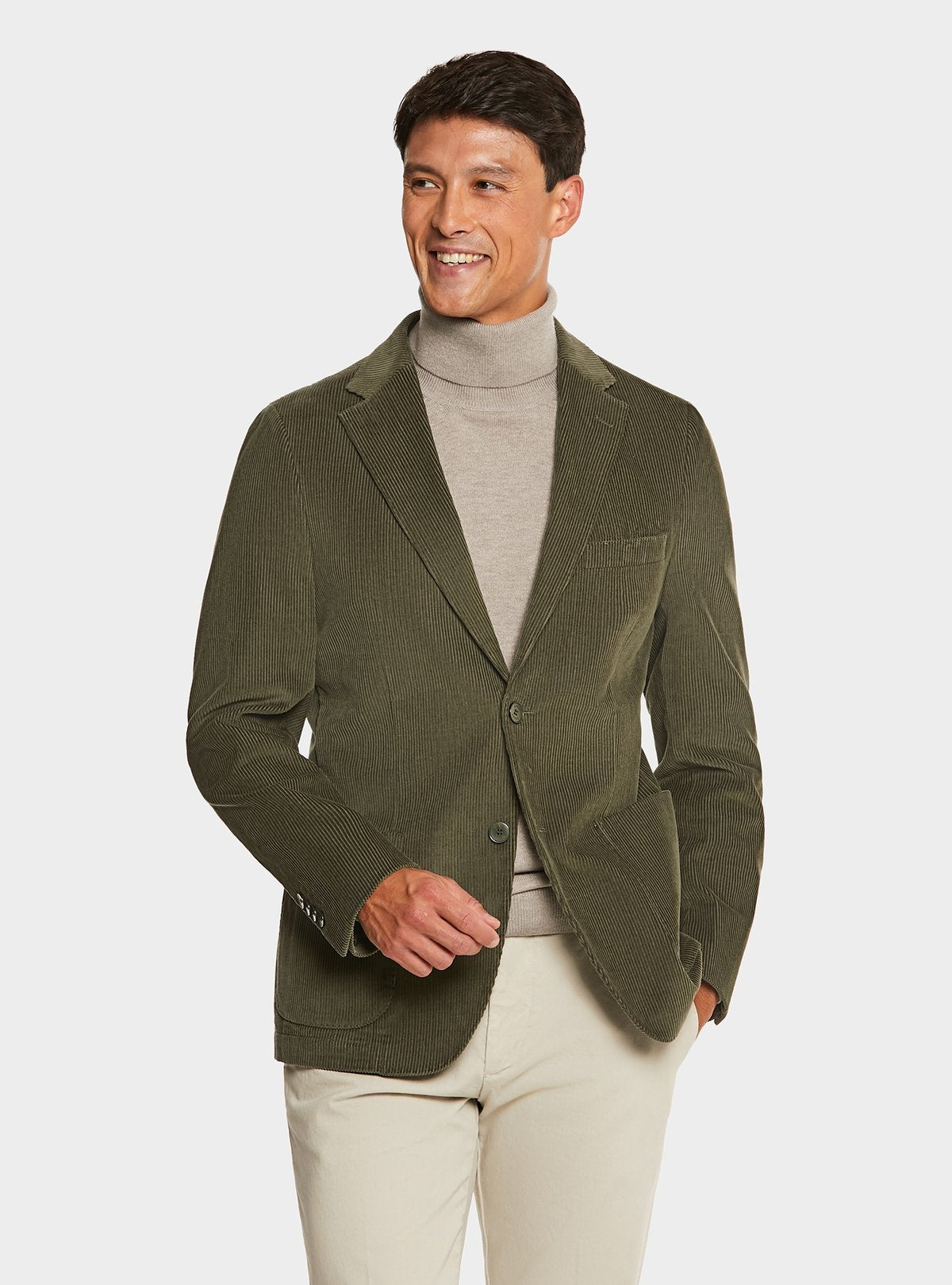 Veste en velours côtelé pur coton