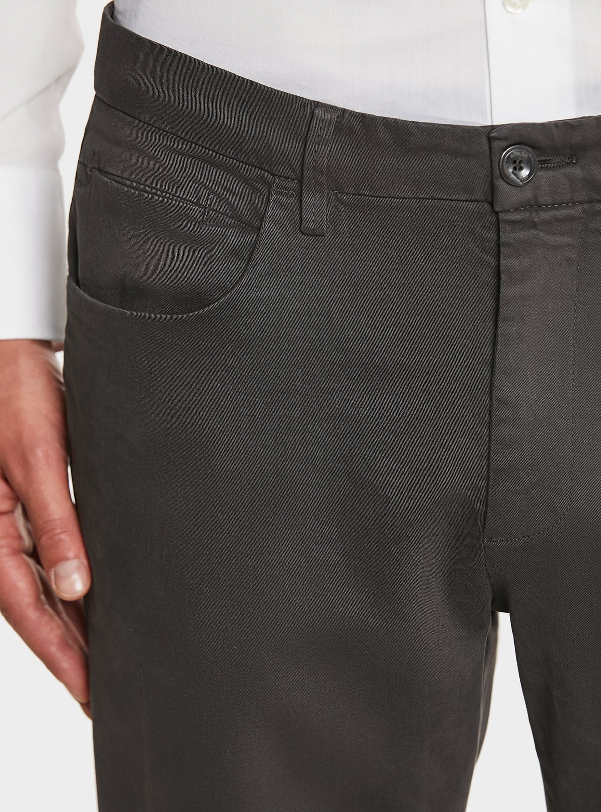 Pantalon en pur coton
