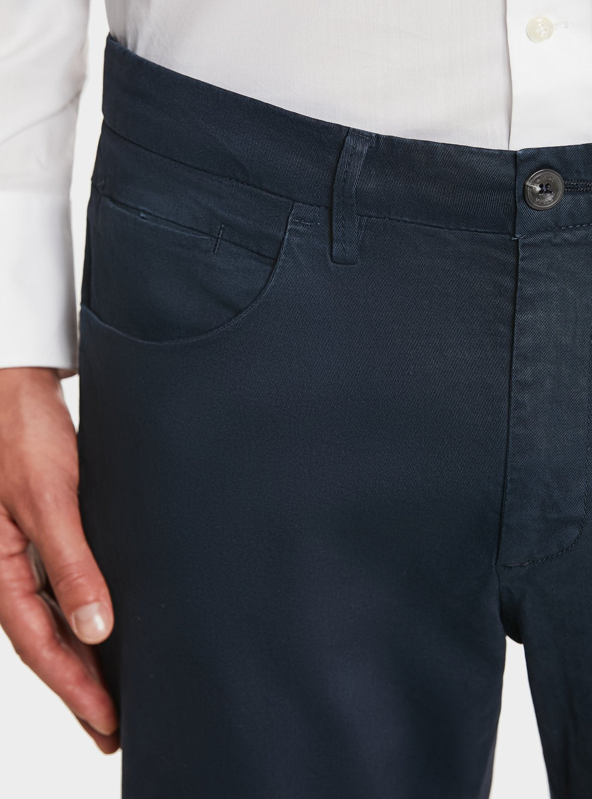 Pantalon en pur coton