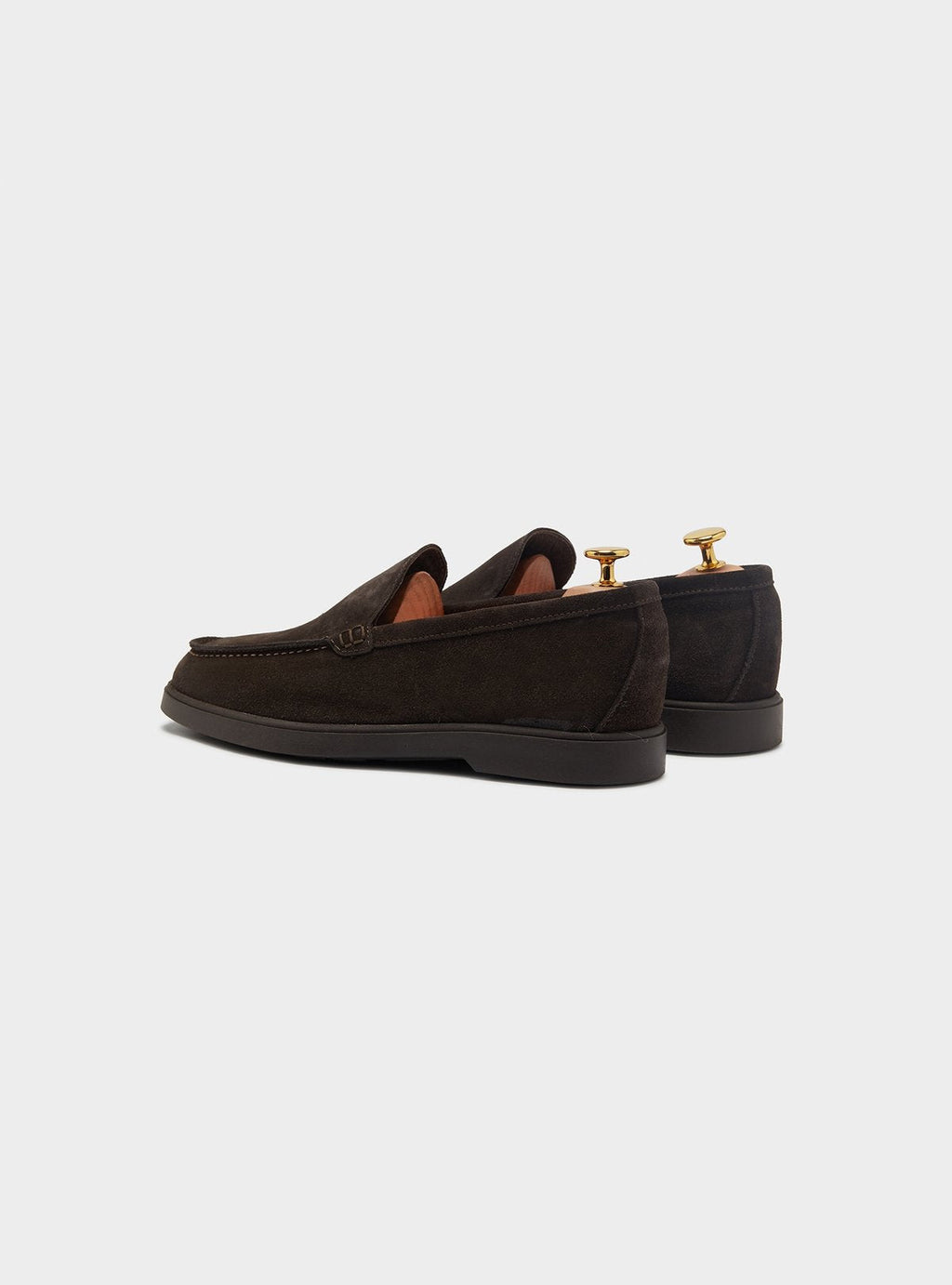 Mocassino in 100% pelle scamosciata-1