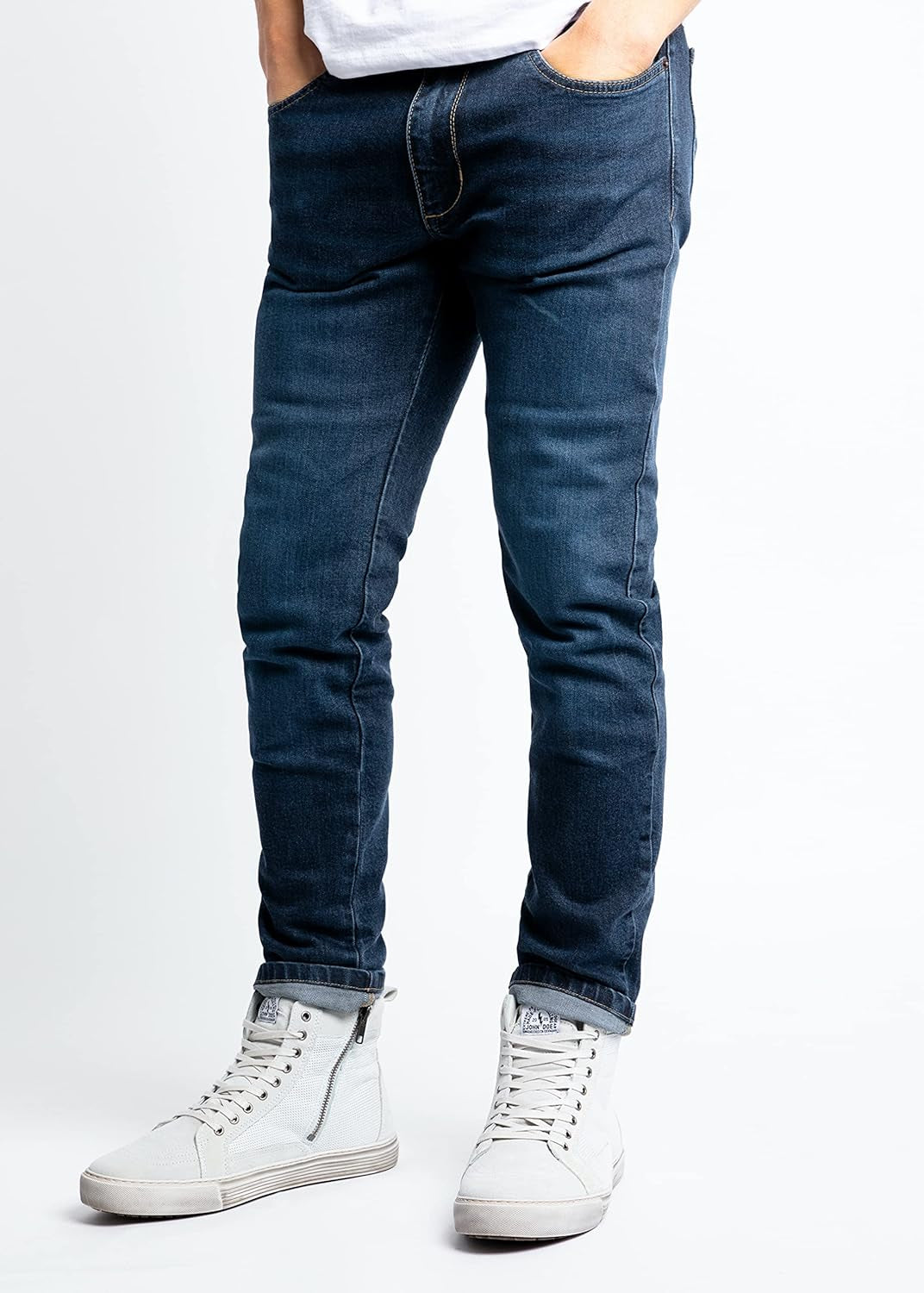 Pioneer Mono Pantalon Moto Pioneer Mono,Homme,28/32,Noir - Sportif. - Homme