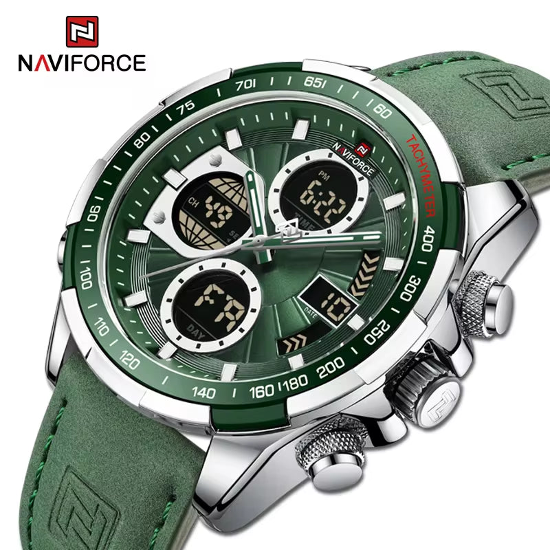 Fashion Military Watches for Men Luxury Original Sports Chronograph Watch ​Waterproof Quartz Clock Digital Wristwatch
