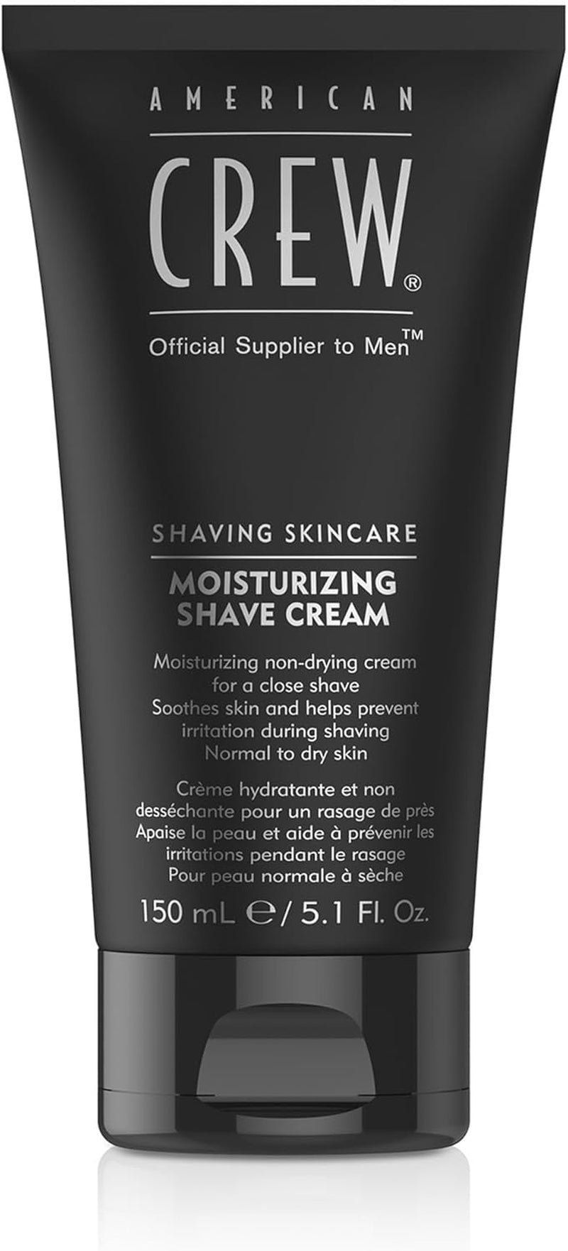- Moisturizing Shave Cream - Crème À Raser Hydratante - Soin Pour Le Visage Homme - Skincare Adoucissant Barbe - Soin Barbe Homme Normales À Dures - 150Ml