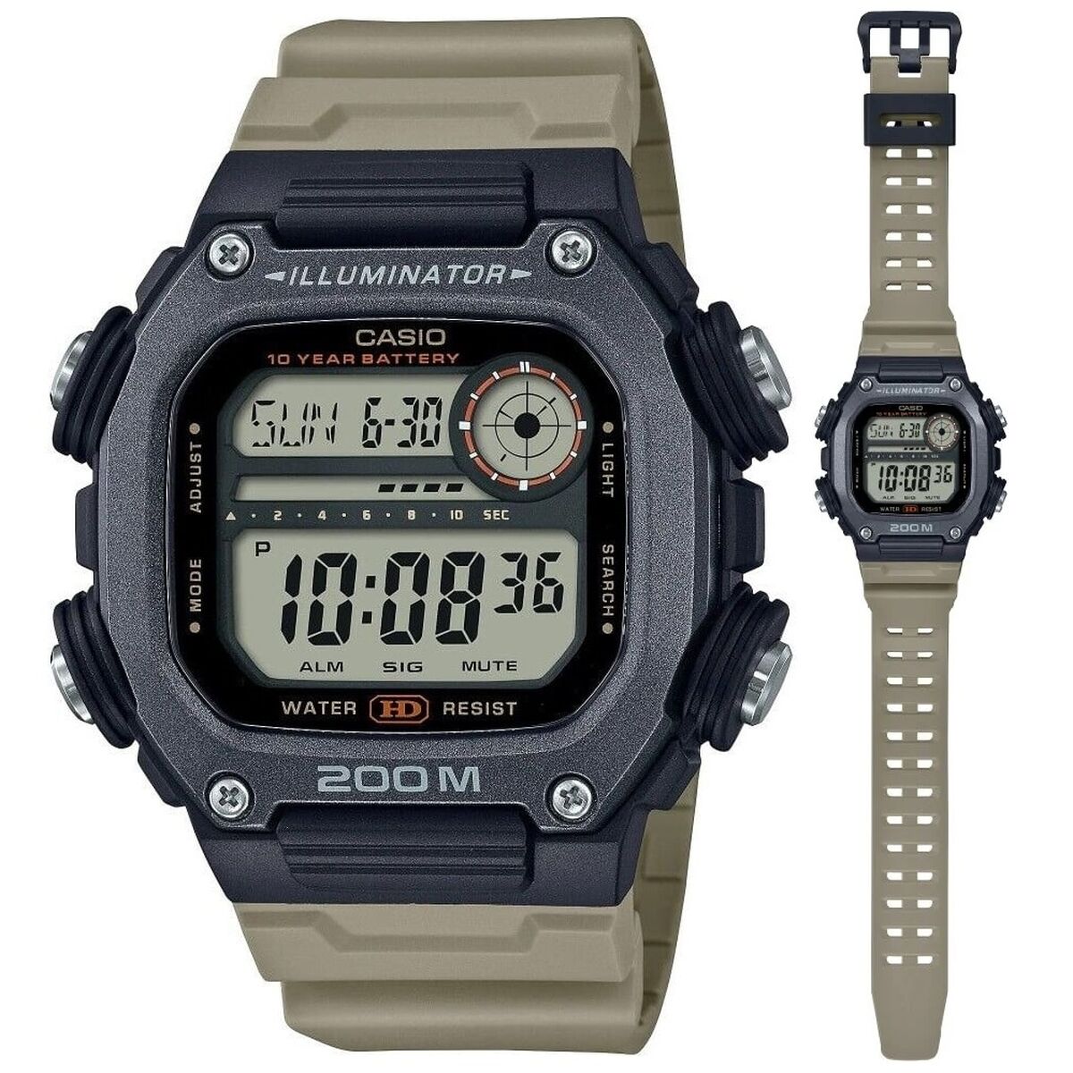 Montre CASIO ILLUMINATOR (Ø 50 mm)