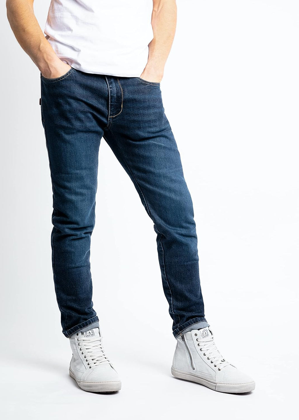 Pioneer Mono Pantalon Moto Pioneer Mono,Homme,28/32,Noir - Sportif. - Homme