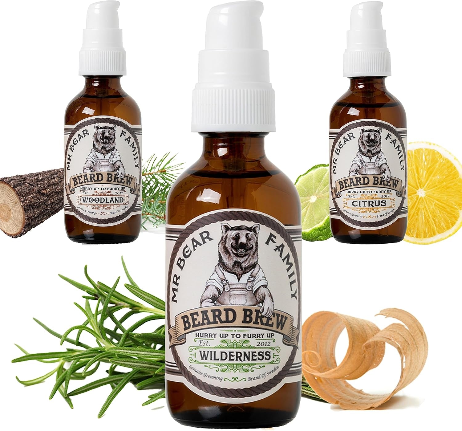 Huile Barbe Hommes - Nature - Entretient La Barbe - Huile Pour Pousse De La Barbe Hydratante À L’Huile De Jojoba & D’Argan - Huile À Barbe Hommes - Soin Barbe Hydratant Hommes 60 Ml