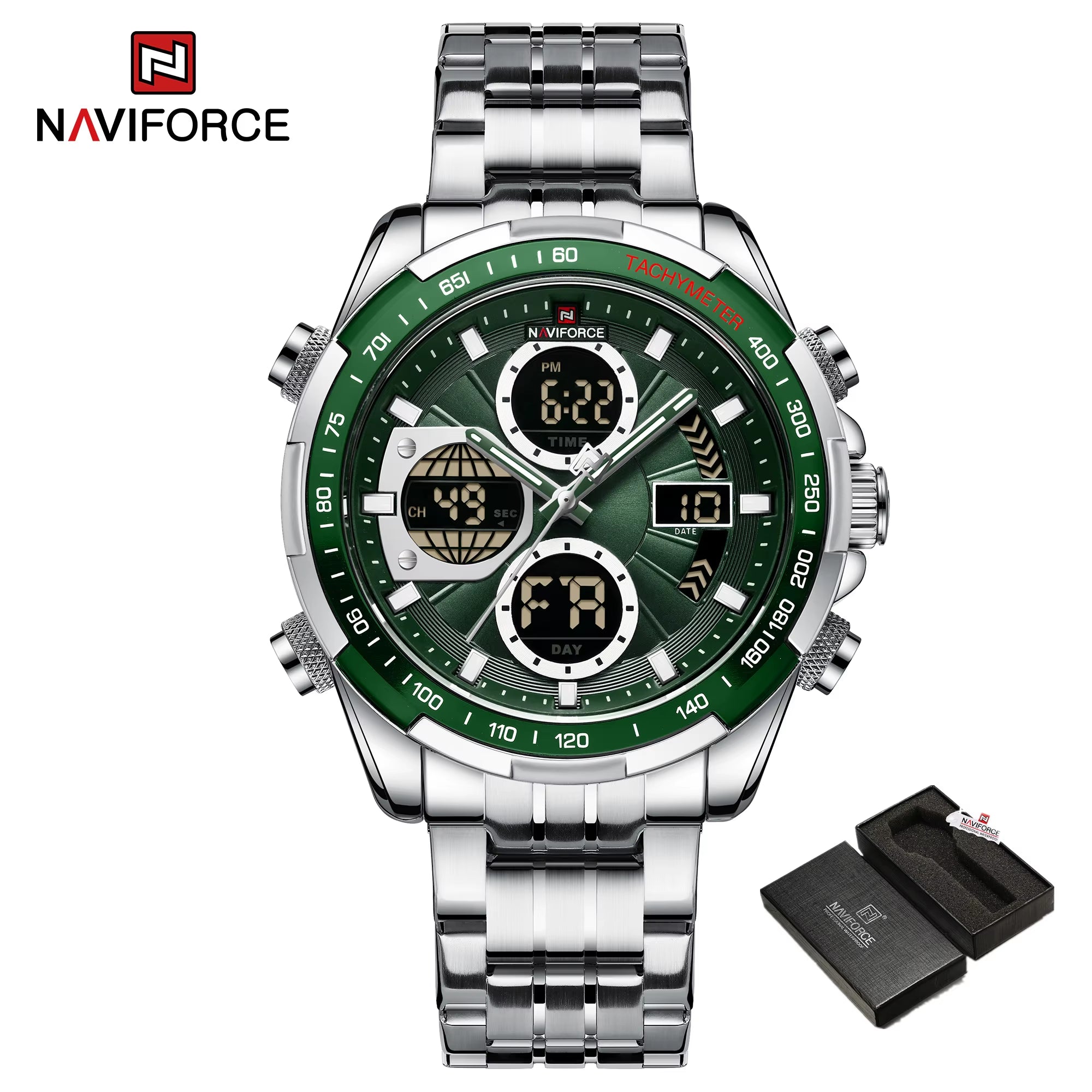 Fashion Military Watches for Men Luxury Original Sports Chronograph Watch ​Waterproof Quartz Clock Digital Wristwatch