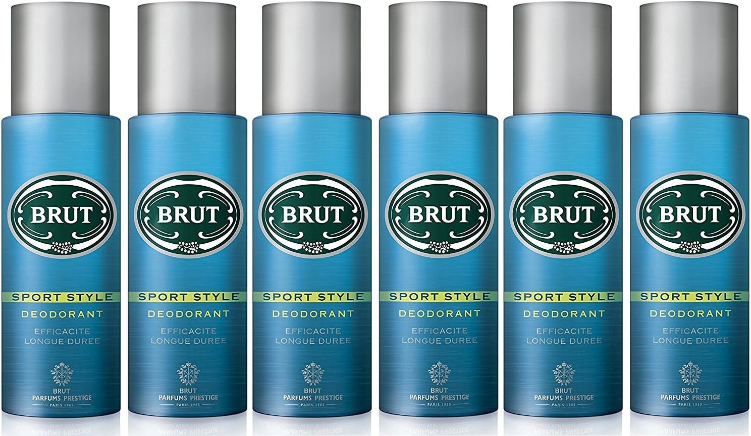 Lot De 6 Déodorants  Sport Style 200 Ml