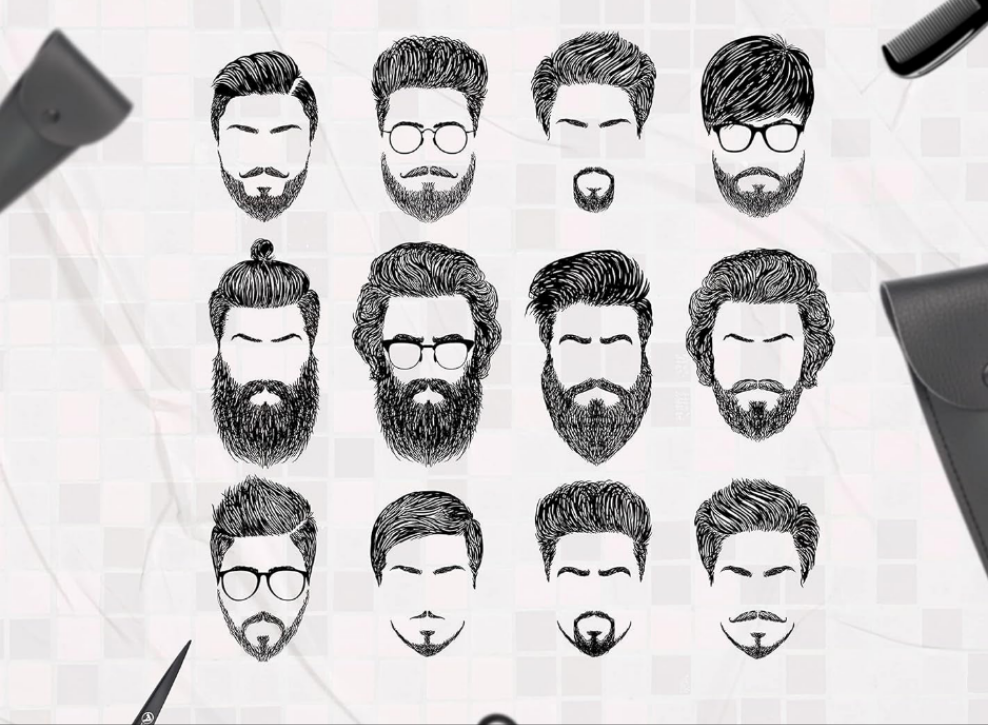 Ciseaux Barbe Et Moustache