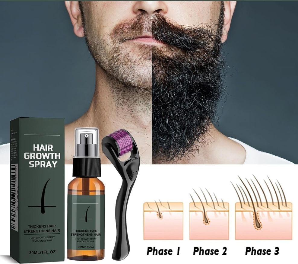 Kit Huile Barbe 30Ml