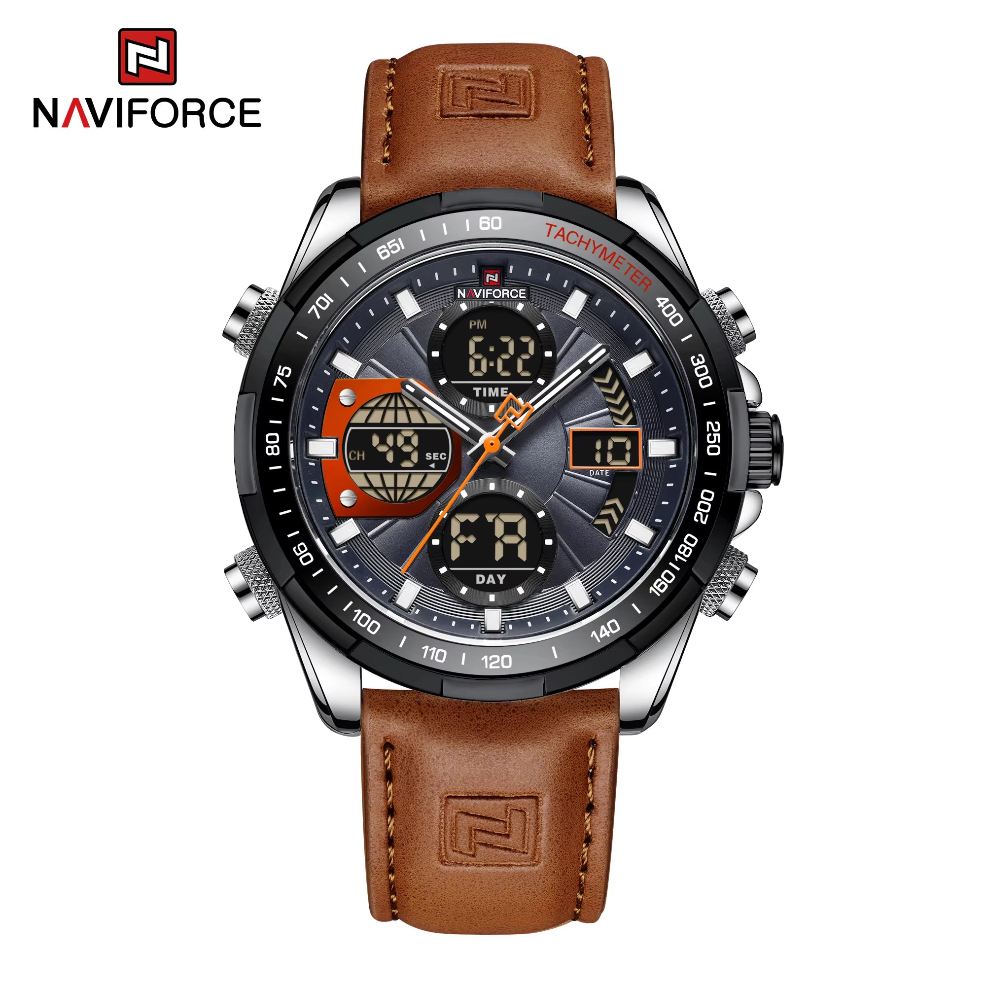 Fashion Military Watches for Men Luxury Original Sports Chronograph Watch ​Waterproof Quartz Clock Digital Wristwatch