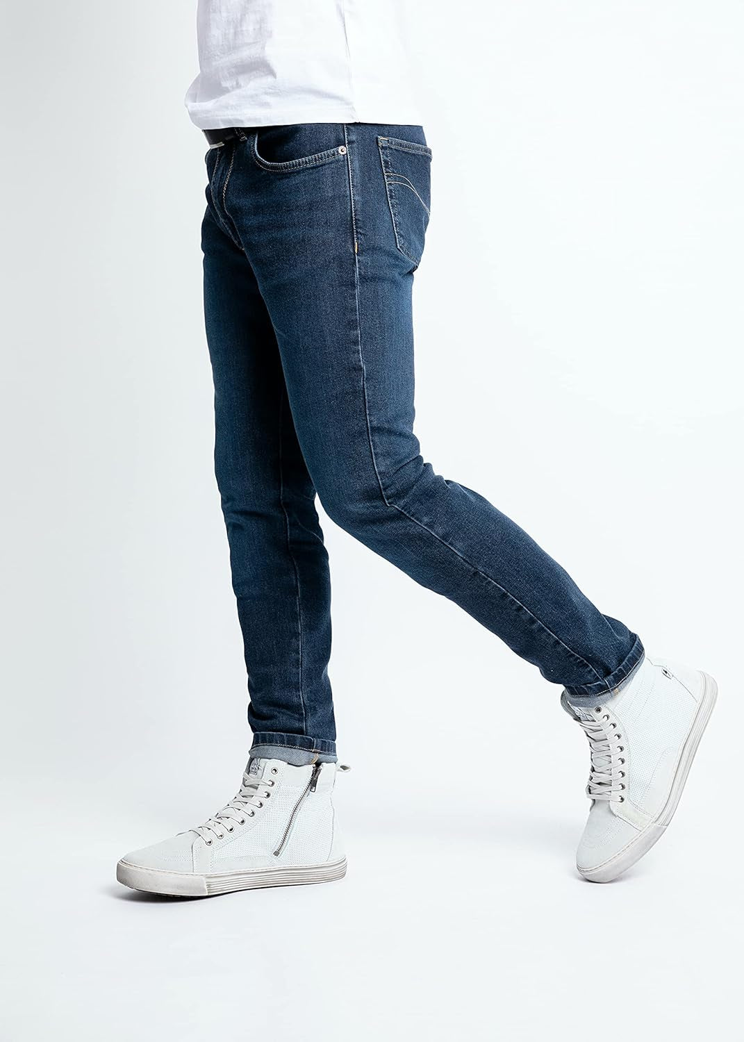 Pioneer Mono Pantalon Moto Pioneer Mono,Homme,28/32,Noir - Sportif. - Homme