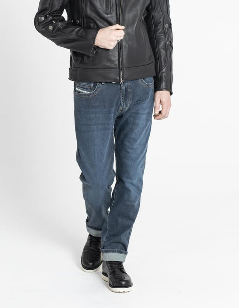 Taylor Mono Pantalon Moto Taylor Mono,Homme,32/32,Indigo - Sportif. - Homme