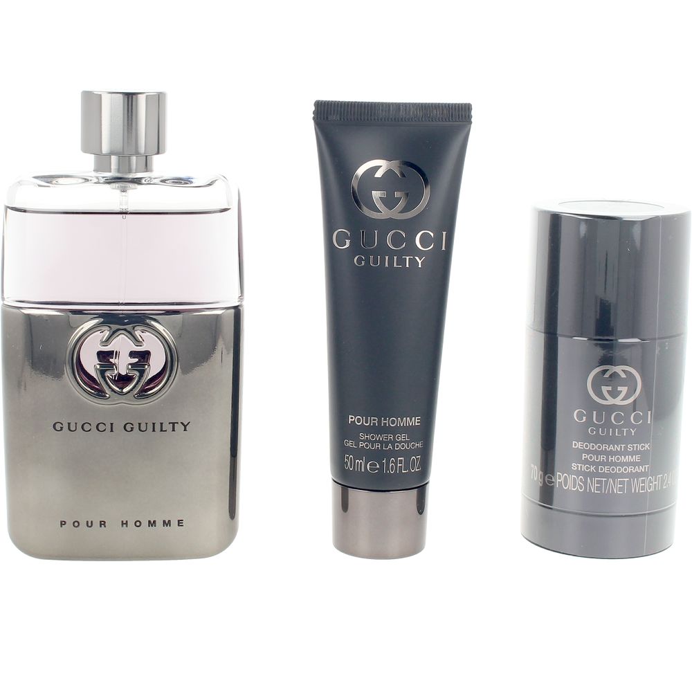 GUCCI GUILTY POUR HOMME KIT 3 pcs